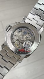 Panerai Luminor Marina Pam01562 Siyah Kadran 44mm Silver Replika Saat