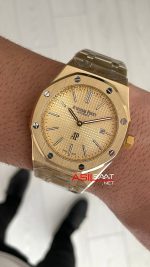 Audemars Piguet Royal Oak Jumbo Extra Thin Gold 15202 Replika Saat