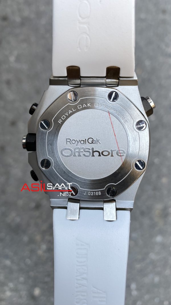 Audemars Piguet Royal Oak Offshore Diver Chronograph Beyaz Replika Saat
