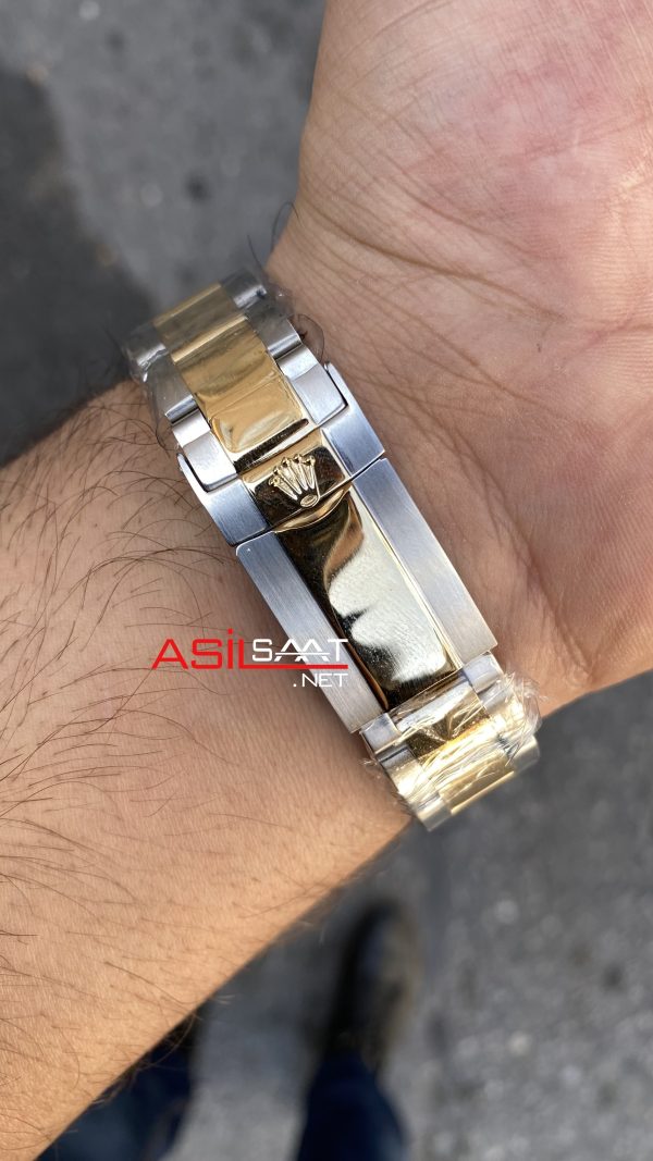 Rolex Daytona 116523 Beyaz Taşlı Kadran Replika Saat