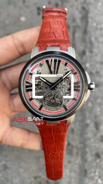 Ulysse Nardin Skeleton Executive Flying Kırmızı Replika Saat