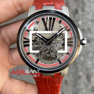 Ulysse Nardin Skeleton Executive Flying Kırmızı Replika Saat