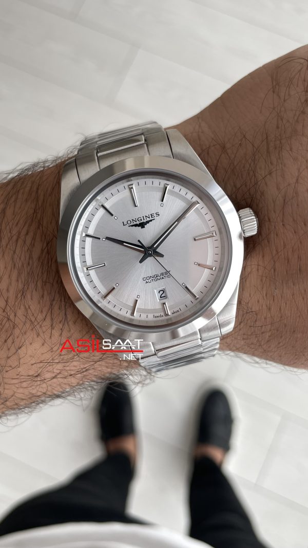 Longines Conquest Beyaz Replika Saat Longines Conquest Beyaz Replika Saat