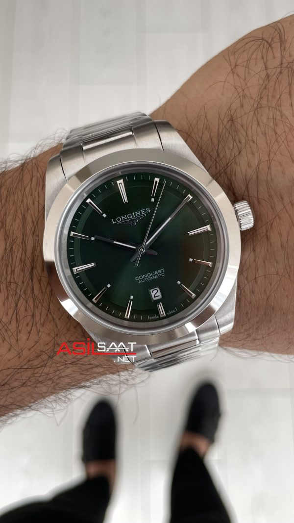 Longines Conquest Yeşil Replika Saat Longines Conquest Yeşil Replika Saat