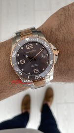 Longines Hydroconquest Gri Çelik ve Bakır