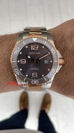 Longines Hydroconquest Gri Çelik ve Bakır