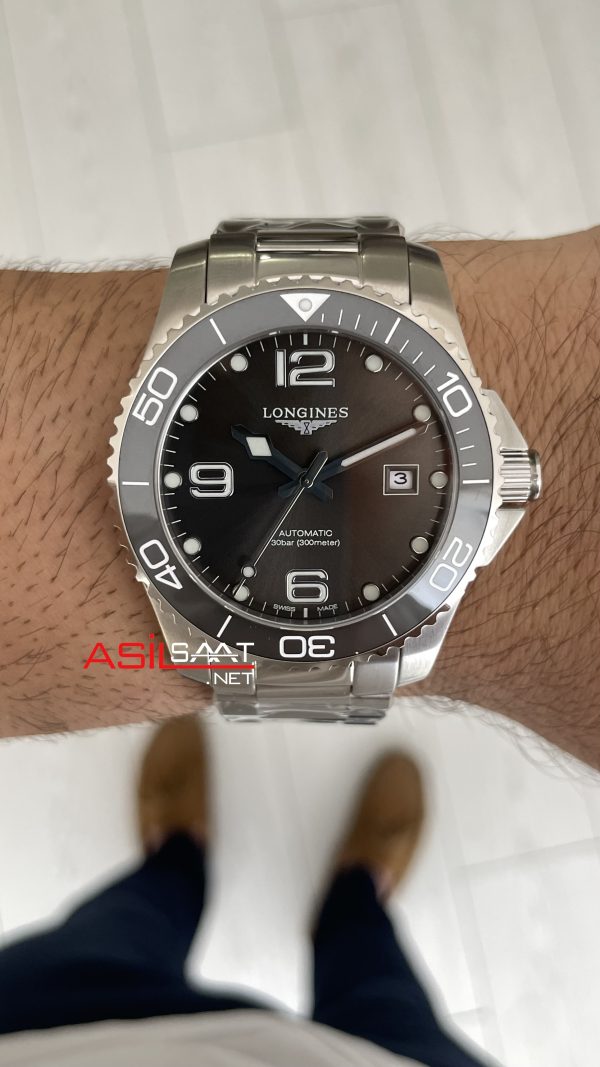 Longines Hydroconquest Gri Replika Saat Longines Hydroconquest Gri Replika Saat