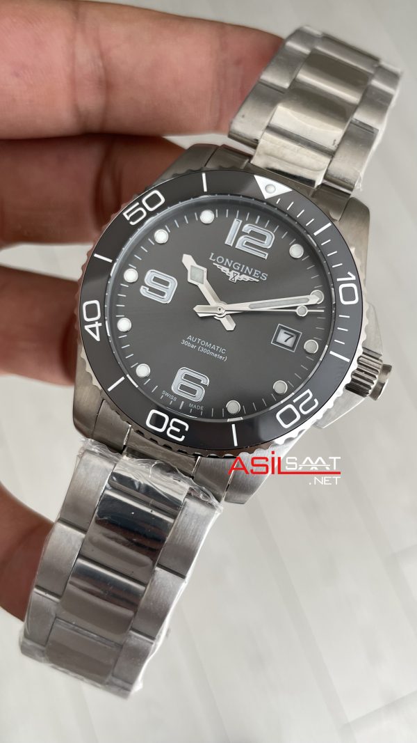 Longines Hydroconquest Gri Replika Saat Longines Hydroconquest Gri Replika Saat
