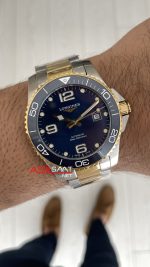 Longines Hydroconquest Mavi Two Tone