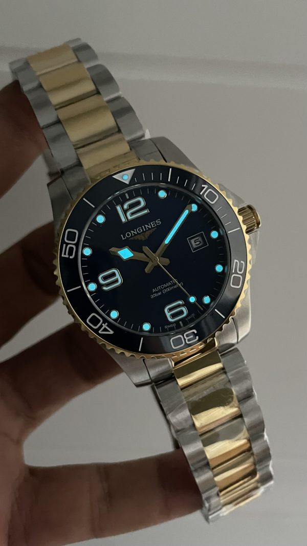 Longines Hydroconquest Mavi Two Tone