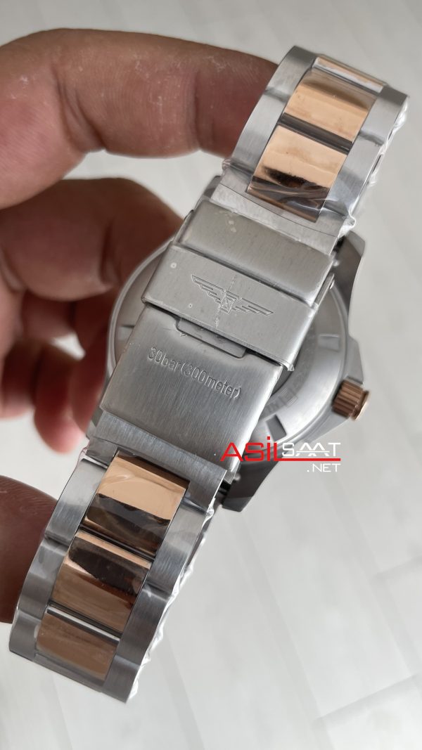 Longines Hydroconquest Siyah Çelik ve Bakır