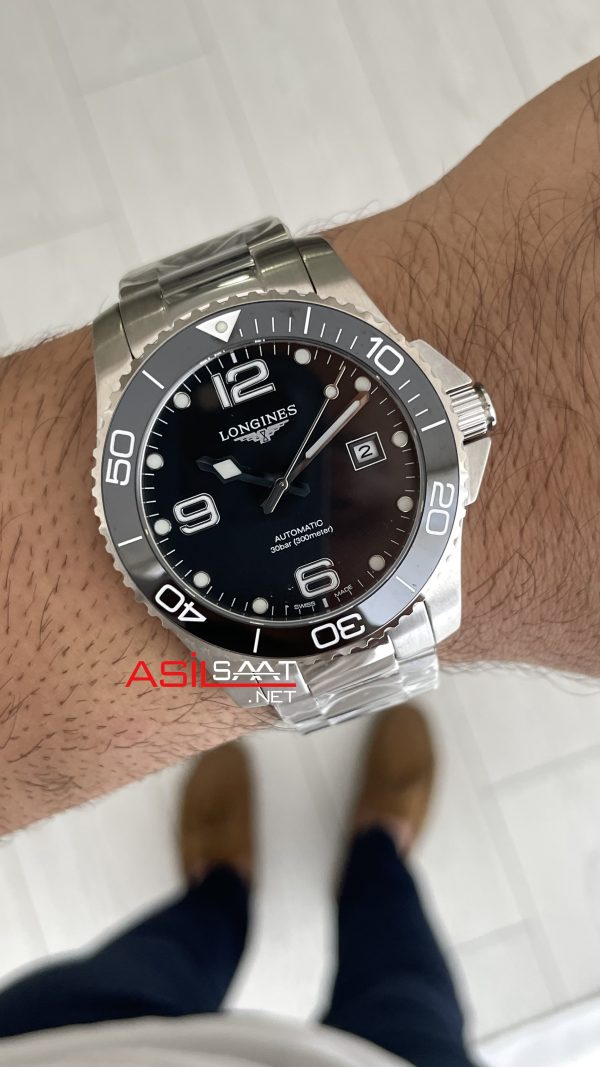 Longines Hydroconquest Siyah Replika Saat