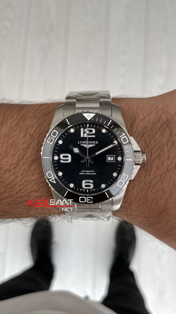Longines Hydroconquest Siyah Replika Saat