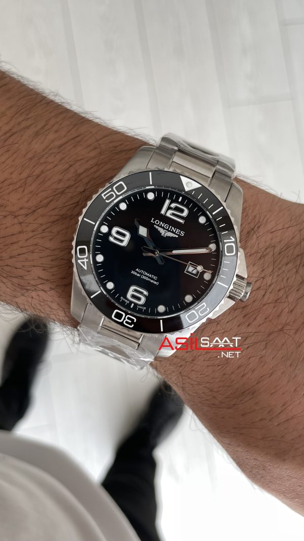 Longines Hydroconquest Siyah Replika Saat