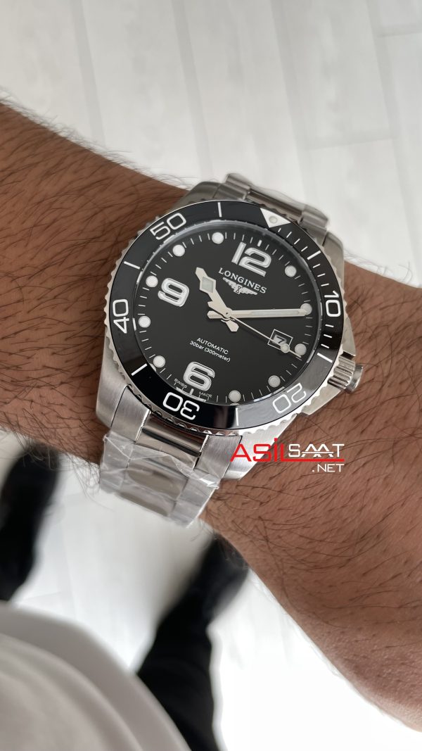 Longines Hydroconquest Siyah Replika Saat