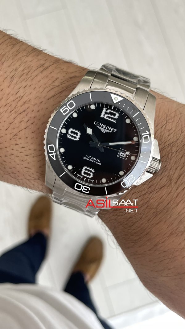 Longines Hydroconquest Siyah Replika Saat