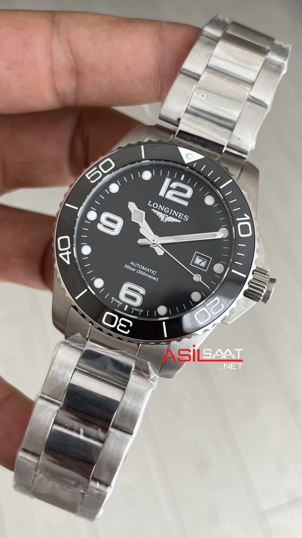 Longines Hydroconquest Siyah Replika Saat