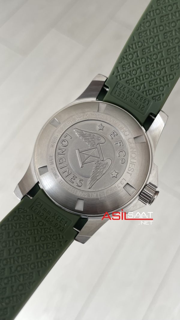 Longines Hydroconquest Yeşil Kauçuk Longines Hydroconquest Yeşil Kauçuk