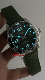 Longines Hydroconquest Yeşil Kauçuk