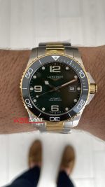 Longines Hydroconquest Yeşil Two Tone