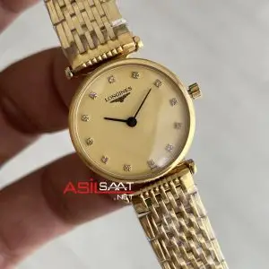 Longines La Grande Classique De Champagne Taşlı Kadın Kol Saati