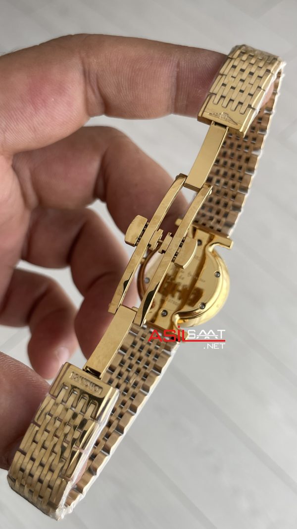 Longines La Grande Classique De Gold Beyaz Taşlı Kadın Kol Saati Longines La Grande Classique De Gold Beyaz Taşlı Kadın Kol Saati