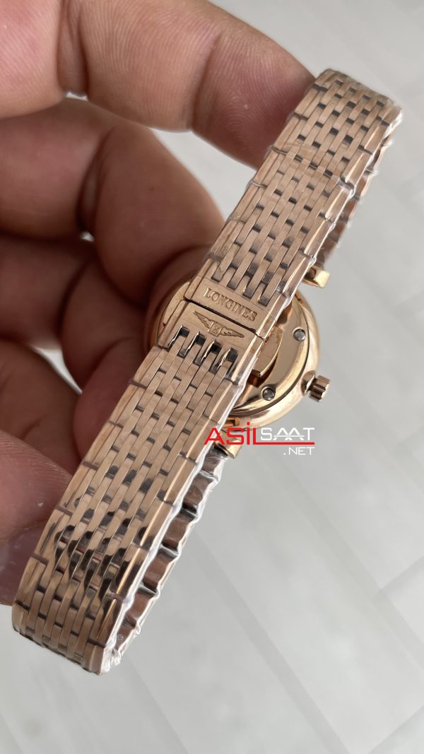 Longines La Grande Classique De Rose Beyaz Taşlı Kadın Kol Saati Longines La Grande Classique De Rose Beyaz Taşlı Kadın Kol Saati
