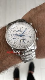 Longines Master Collection Moonphase Chrono Beyaz