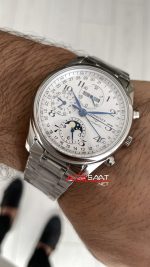 Longines Master Collection Moonphase Chrono Beyaz