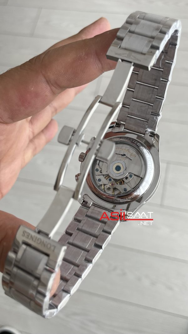 Longines Master Collection Moonphase Chrono Beyaz Longines Master Collection Moonphase Chrono Beyaz