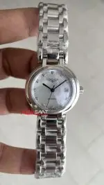 Longines Primaluna Beyaz Taşlı Kadın Saati