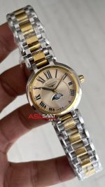 Longines Primaluna Moonphase Champagne Two Tone Kadın Kol Saati