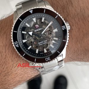 Rado Captain Cook iskelet Siyah