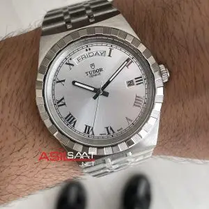 Tudor Royal Date Beyaz Replika Saat
