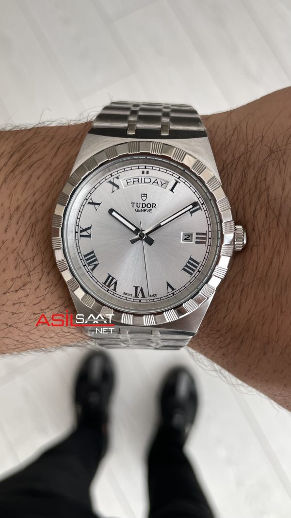 Tudor Royal Date Beyaz Replika Saat Tudor Royal Date Beyaz Replika Saat