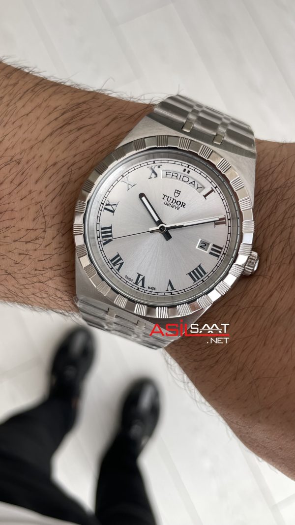 Tudor Royal Date Beyaz Replika Saat Tudor Royal Date Beyaz Replika Saat