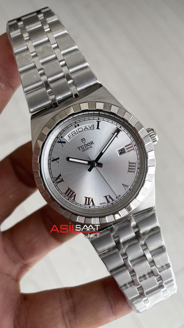 Tudor Royal Date Beyaz Replika Saat Tudor Royal Date Beyaz Replika Saat