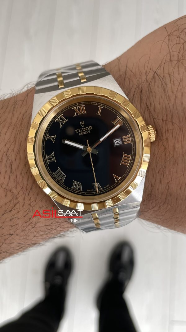Tudor Royal Siyah Two Tone