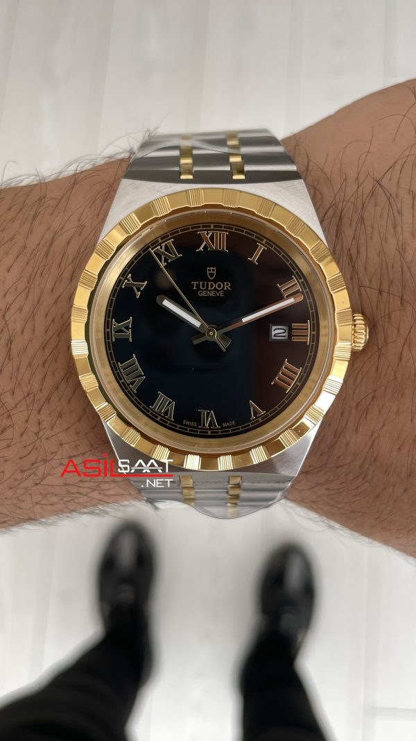 Tudor Royal Siyah Two Tone