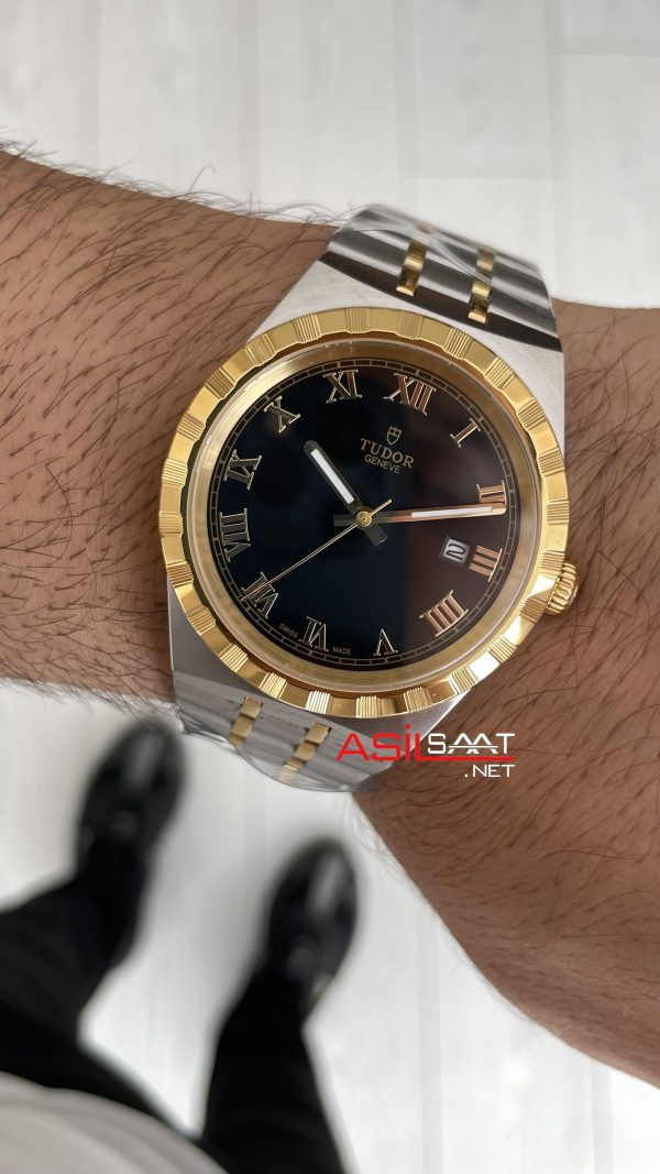 Tudor Royal Siyah Two Tone
