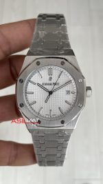 Audemars Piguet Royal Oak Beyaz Kadran 15510ST Replika Saat