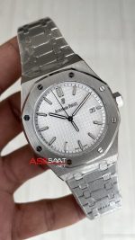 Audemars Piguet Royal Oak Beyaz Kadran 15510ST Replika Saat