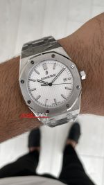 Audemars Piguet Royal Oak Beyaz Kadran 15510ST Replika Saat