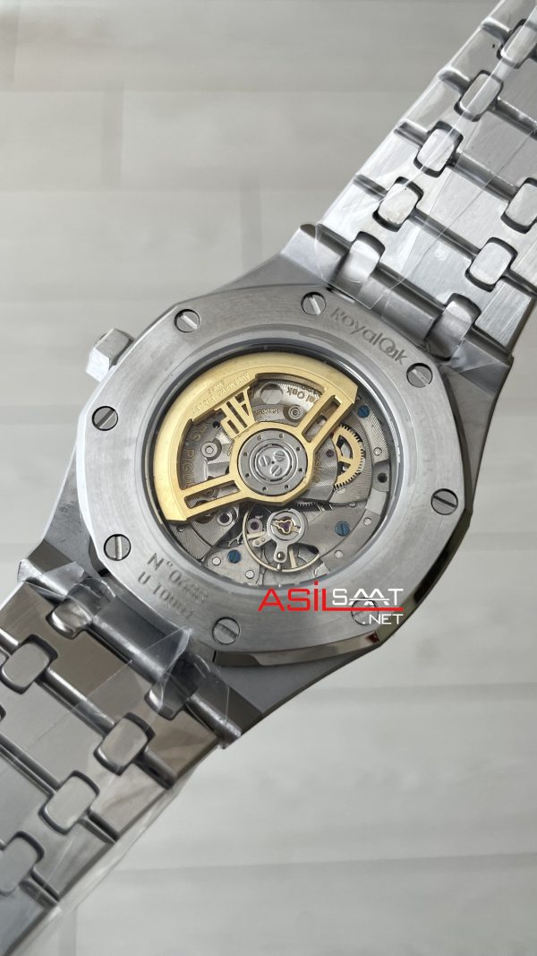 Audemars Piguet Royal Oak Beyaz Kadran 15510ST Replika Saat Audemars Piguet Royal Oak Beyaz Kadran 15510ST Replika Saat