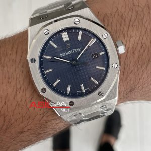 Audemars Piguet Royal Oak Mavi Kadran 15510ST Replika Saat