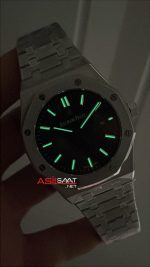 Audemars Piguet Royal Oak Siyah Kadran 15510ST Replika Saat