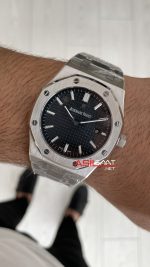 Audemars Piguet Royal Oak Siyah Kadran 15510ST Replika Saat