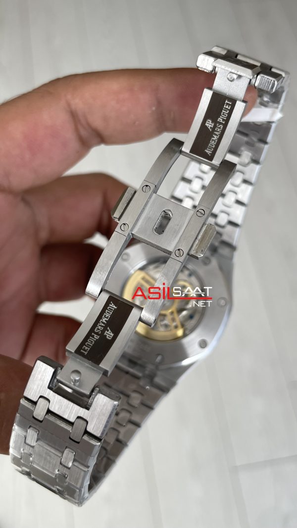 Audemars Piguet Royal Oak Siyah Kadran 15510ST Replika Saat Audemars Piguet Royal Oak Siyah Kadran 15510ST Replika Saat
