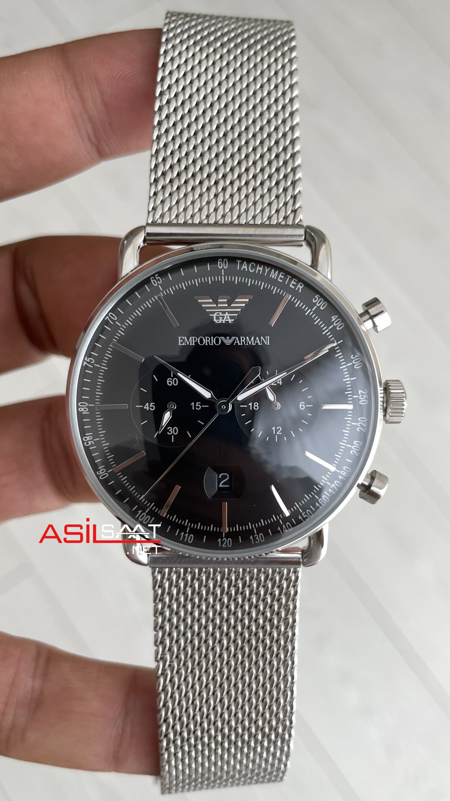 Emporio Armani AR 11104 Siyah Hasır Emporio Armani AR 11104 Siyah Hasır