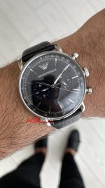 Emporio Armani AR11143 Siyah Deri